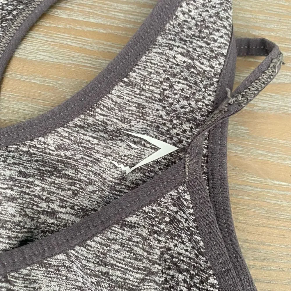 Gymshark Grey Racerback Sports Bra
